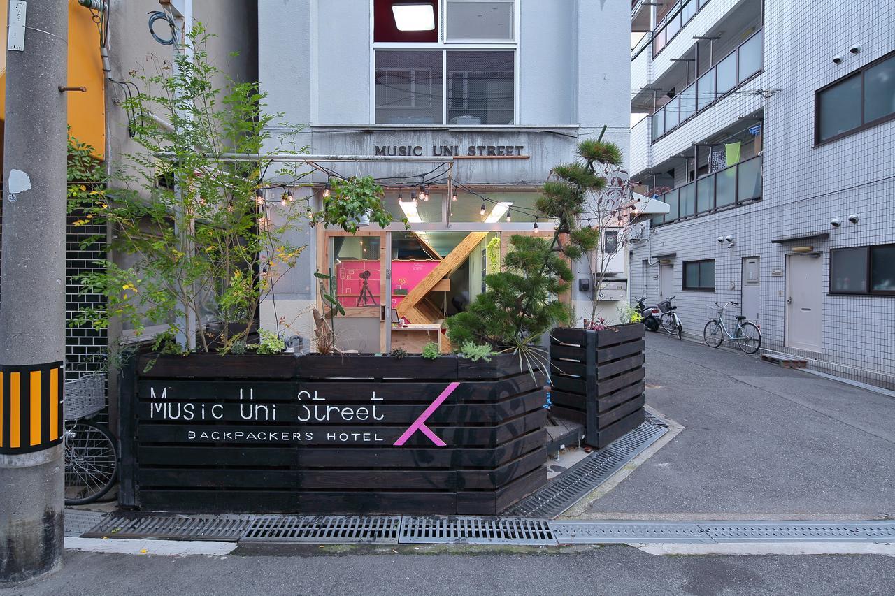 Music Uni Street Backpacker'S Hostel Toyonaka Eksteriør billede